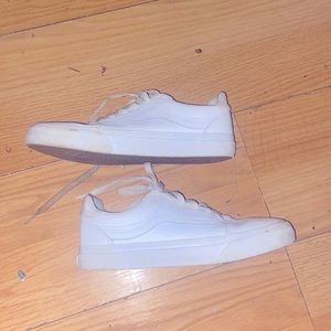 White vans rarely worn